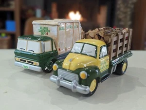 Department 56 Snow Village Service Vehicle Firetruck Garbage Truck Christmas REA - Picture 1 of 10