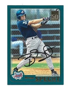 Brian Specht AUTOGRAPH Los Angeles Angels 2001 Topps Traded T197 AUTO Baseball - Picture 1 of 2