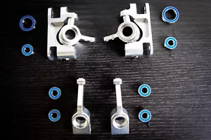 Cobra Racing Chrome Traxxas Knuckle Set for Traxxas 4x4 Slash, Rustler, and more - Picture 1 of 9