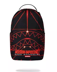 Sprayground Mission Impossible Heist Laser Hai Rucksack B7086 NEU in Tasche mit Etikett - Bild 1 von 7