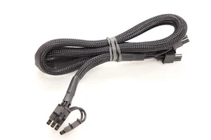 Corsair (34-0 00821) 2 PCIe Type 4 8-pin (6+2) Sleeved Modular Cable ✩ - Picture 1 of 5