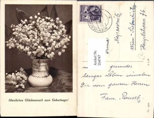 554747,Geburtstag Schneeglöckchen - Picture 1 of 1