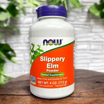 NOW Foods Slippery Elm Powder, Vegetarian, 4 Ounces - Image 1 of 3