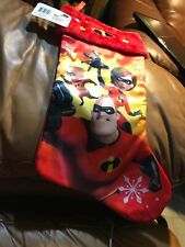 Disney Incredibles Stocking 2018. 17” Long Brand New With Tags