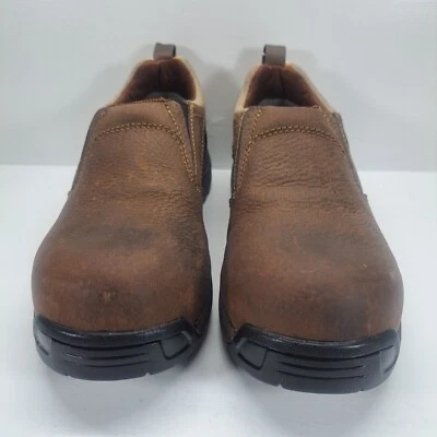 Carolina Lytning Para Mujer Ligero ESD Comp Puntera Cuero Sin Cordones LT251 Talla 6.5 M Foto 1 de 4