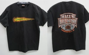 Harley-Davidson T-Shirt Mens L Large Black San Diego CA California - Picture 1 of 8