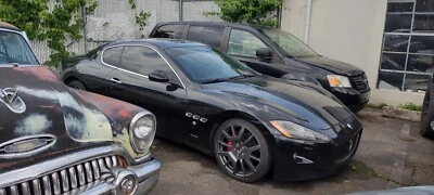 Conjunto de espejo retrovisor lateral para pasajeros Maserati Granturismo 2008-11 negro Foto 1 de 2