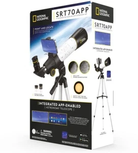 National Geographic SRT70APP, 70mm Refractor Telescope with Astronomy App - Picture 1 of 6
