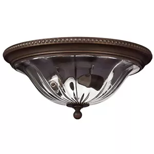 Hinkley Cambridge 3616OB 16.25" Flush Mount Ceiling Light (Bronze) **NEW** - Picture 1 of 1