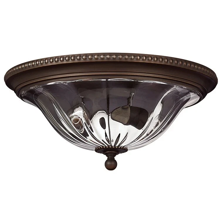 Hinkley Cambridge 3616OB 16.25" Flush Mount Ceiling Light (Bronze) **NEW** - Image 1 of 1