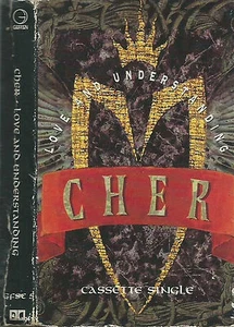 Cher ‎Love And Understanding CASSETTE SINGLE 2tracks Geffen ‎GFSC 5 Synth-pop - Picture 1 of 3