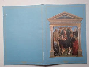 FOLDER - MADONNA CON BAMBINO - FILATELIA POSTE ITALIANE - ALBA , CUNEO 2001 - Foto 1 di 2