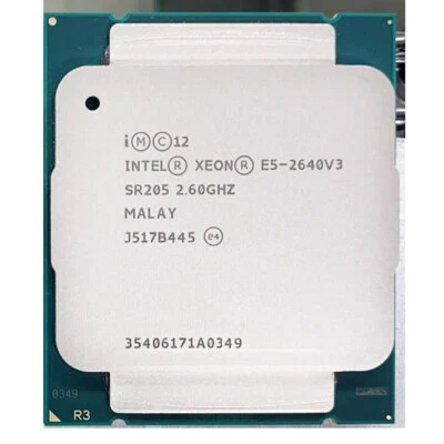 Intel Xeon E5-2640 V3 2.6GHz 8 Core 16 Threads LGA 2011-3 SR205 CPU Processor - Bild 1 von 4