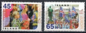 Island 1998 Europa 2v postfrisch ** - Bild 1 von 1