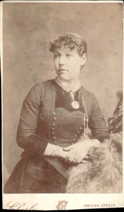 Woman Charles Birmingham Studio CDV Card Photograph (CDV4-6) - Picture 1 of 3