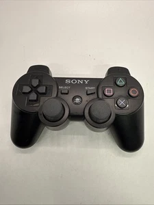 Sony PS3 Playstation 3 Dualshock 3 Controller Black - Bild 1 von 6