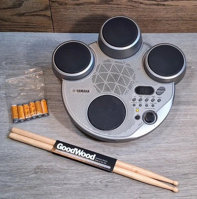 Yamaha YDD-40 Batería Eléctrica Práctica 4 Almohadillas Portátil Digital + Palos/Baterías Foto 1 de 4