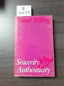 Lionel Trilling Sincerity and Authenticity - 1972  - Bild 1 von 7