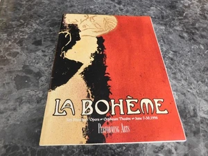 Ópera de San Francisco La Boheme junio 1996 artes escénicas - Imagen 1 de 1