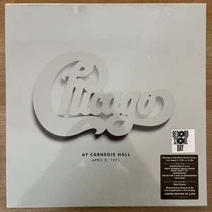 CHICAGO - At Carnegie Hall April 9 1971 3 x VINYL LP Box 2022 Rhino BRAND NEW! - Bild 1 von 2