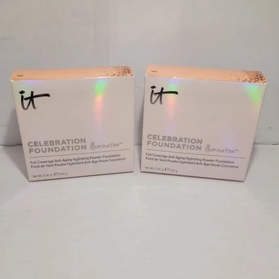2x it Cosmetics Celebration Foundation illumination Tan Anti-Aging Full Coverage - Image 1 of 4