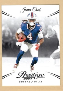 2024 Panini Prestige Football JAMES COOK Base #31 Buffalo Bills - Picture 1 of 2