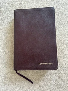 Amplified Bible LARGE PRINT 2015 Burgundy Bonded Leather AMP Zondervan - Picture 1 of 6