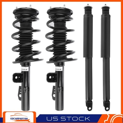 Fits 2012 Ford Taurus Front Struts w/Spring + Rear Shocks Absorber x4 Foto 1 de 4