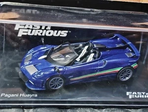 PAGANI HUAYRA, FAST & FURIOUS, ALTAYA 1:43, DIE CAST NEW UNOPENED BOX - Picture 1 of 4