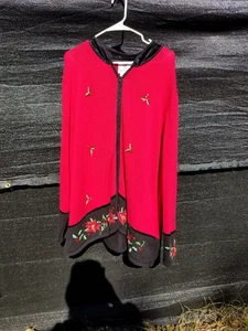 QUACKER FACTORY 3X WINTER/CHRISTMAS SEQUIN SWEATER - Picture 1 of 9