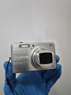 Fujifilm Digital Camera FinePix J210 10.0MP Silver Tested VGC  - Image 1 of 4