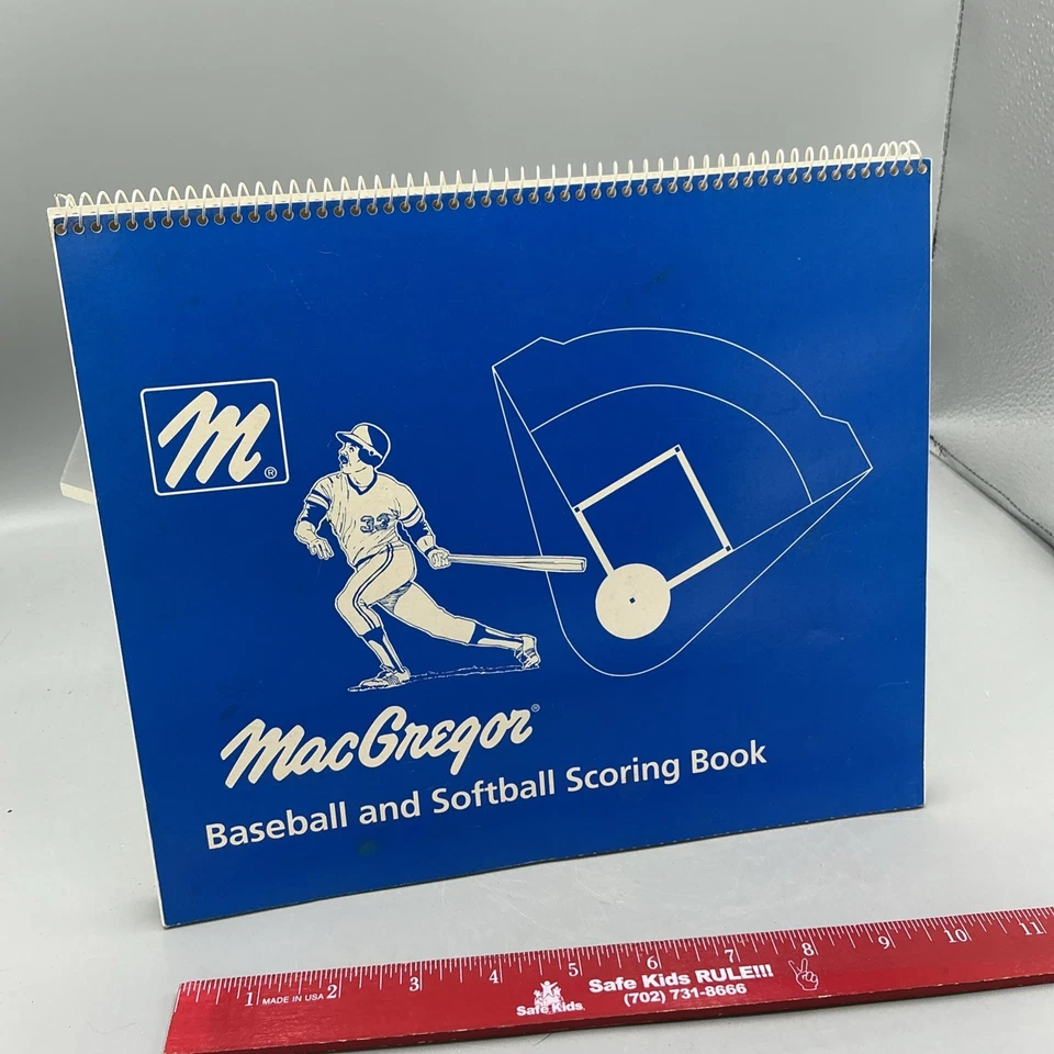 MacGregor Baseball and Softball Scoring Book.  74 - Image 1 of 4