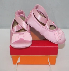 Kate Spade New York Kids Baby Girl's Pink Ballet Slipper Sz 4 (9M-12M) NIB NEW - Picture 1 of 9