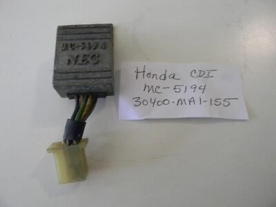 OEM HONDA CDI IGNITION BLACK BOX IGNITER IGNITOR GL 500 650 SILVER WING 81-83 - Image 1 of 2