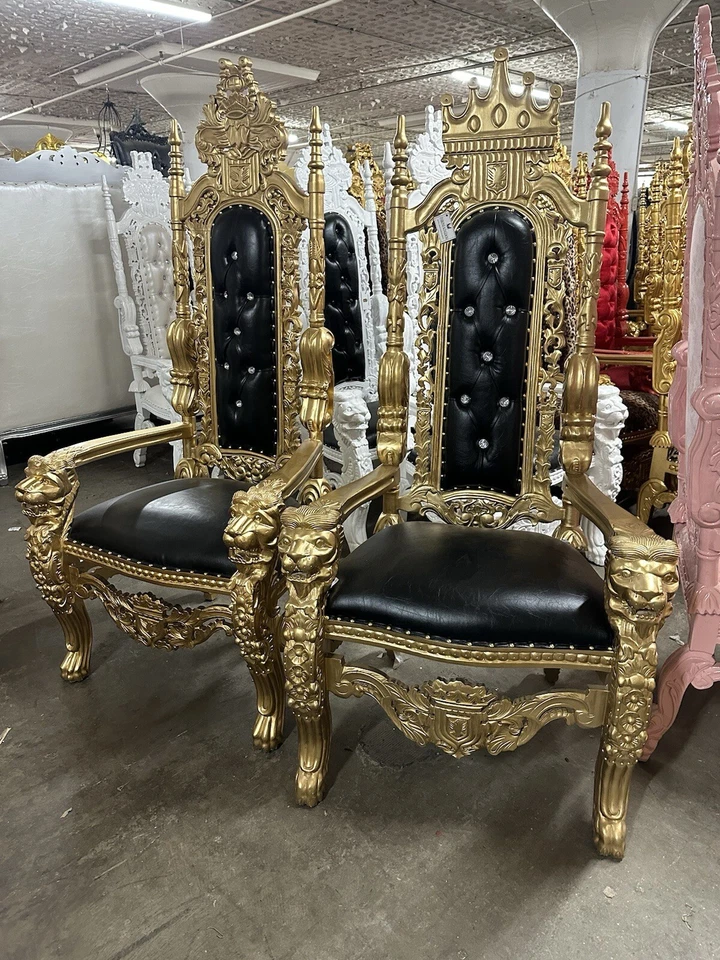 Sillas Rey Trono León $1800 reducidas Foto 1 de 1