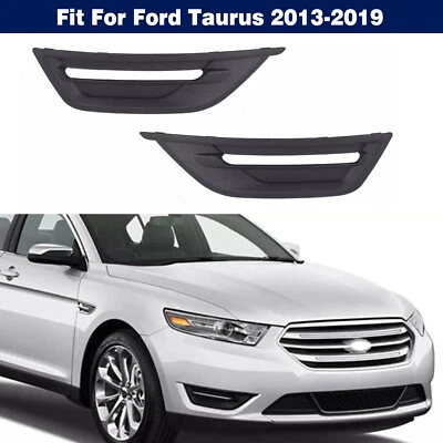 Пара противотуманных фар передний бампер решетка крышка ободок лампы для Ford Taurus 2013-2019 - Изображение 1 из 4