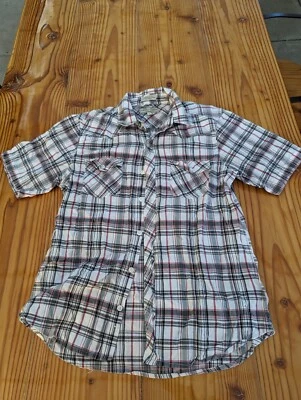 eighty eight plaid button up shirt sz L - Image 1 of 4
