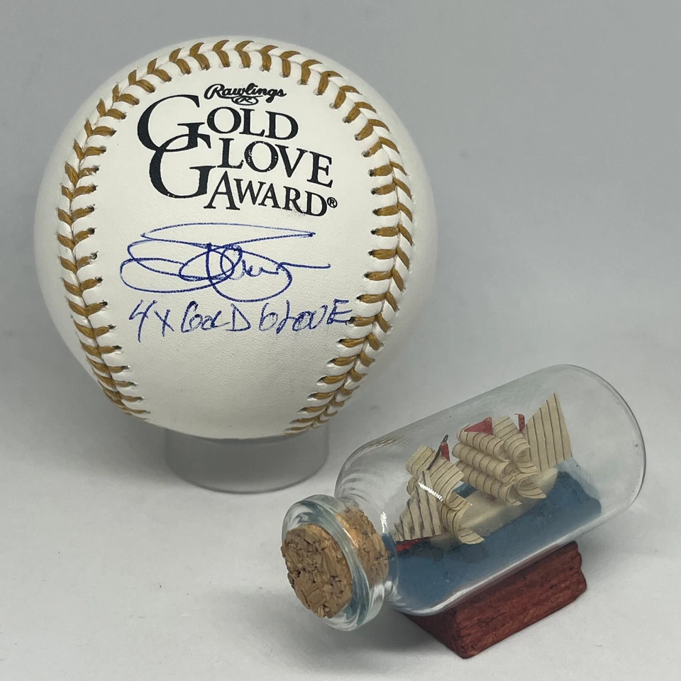 Jim Palmer signed Rawlings Gold Glove Logo Baseball JSA COA Auto HOF A3770 - Image 1 of 1