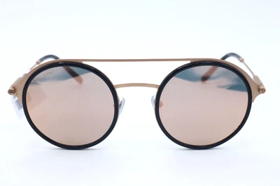 Nuevas gafas de sol BVLGARI para mujer BV5042 201/34Z negras cobre con lentes espejadas Foto 1 de 4