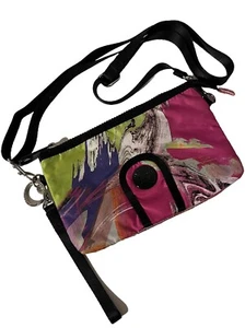 Kipling Art to Wear Collection Multiple Compartment Small Crossbody Bag. - Picture 1 of 10