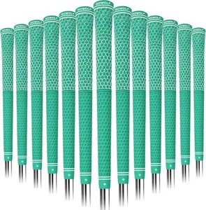 13PCS Golf 4 Zone Doppio Strato Cotone Filo Grip Media Antiscivolo Golf Club Grip - Foto 1 di 21