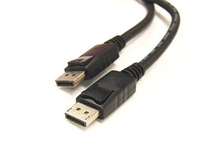 Bytecc DP-03K DP DisplayPort Male to Male Audio / Video 3 FT. Cable (Black) - Image 1 of 2