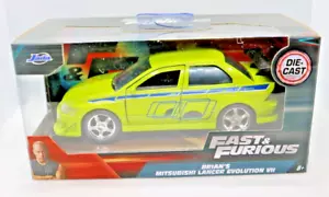 Fast & Furious Brian's Mitsubishi Lancer Evolution Jada Toys 1:32 scale NIB - Picture 1 of 5