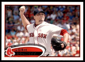 2012 Topps Josh Beckett Baseball Cards #648