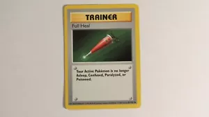 1999 Vintage Pokemon Base Set Shadowless FULL HEAL 82/102 Uncommon Excell Cond - Picture 1 of 2