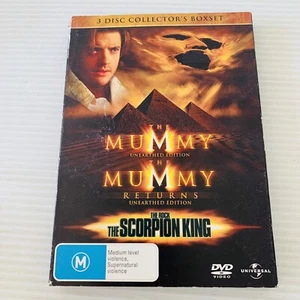 The Mummy The Mummy Returns The Scorpion King (Box Set DVD 1999) GUC - Picture 1 of 8