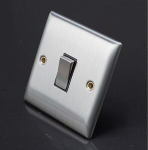 Dencon Accessories 8861BCX Single Light Switch, 10A, 1 gang, 2 way
