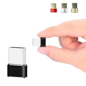Usb -Typ A -Mann Zum Usb -C -Typ -C -Anschluss -Adapter -Faktenkonverter Zu с - Photo 1/14