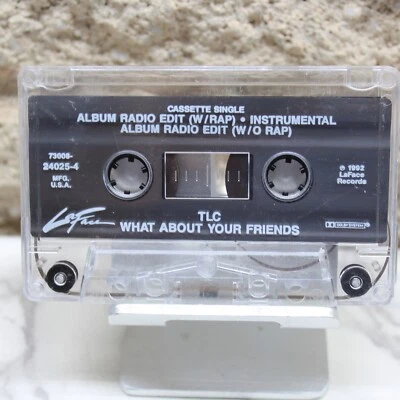 TLC What About Your Friends Cassette Tape ONLY Single - Imagem 1 de 3
