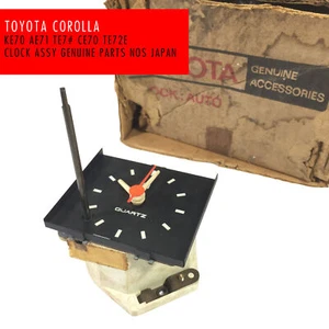 Genuine For Toyota Corolla KE70 AE71 TE7# CE70 TE72E Clock Assy NOS JAPAN - Picture 1 of 7